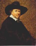 Gerard Ter Borch, Bildnis des Malers van Goyen